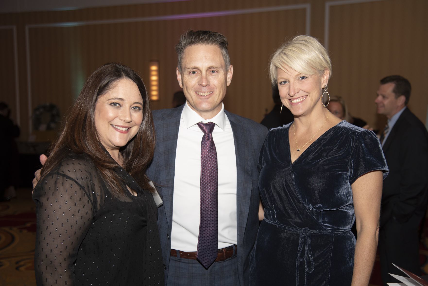 Heather Wolfe, John and Tammy Jennings